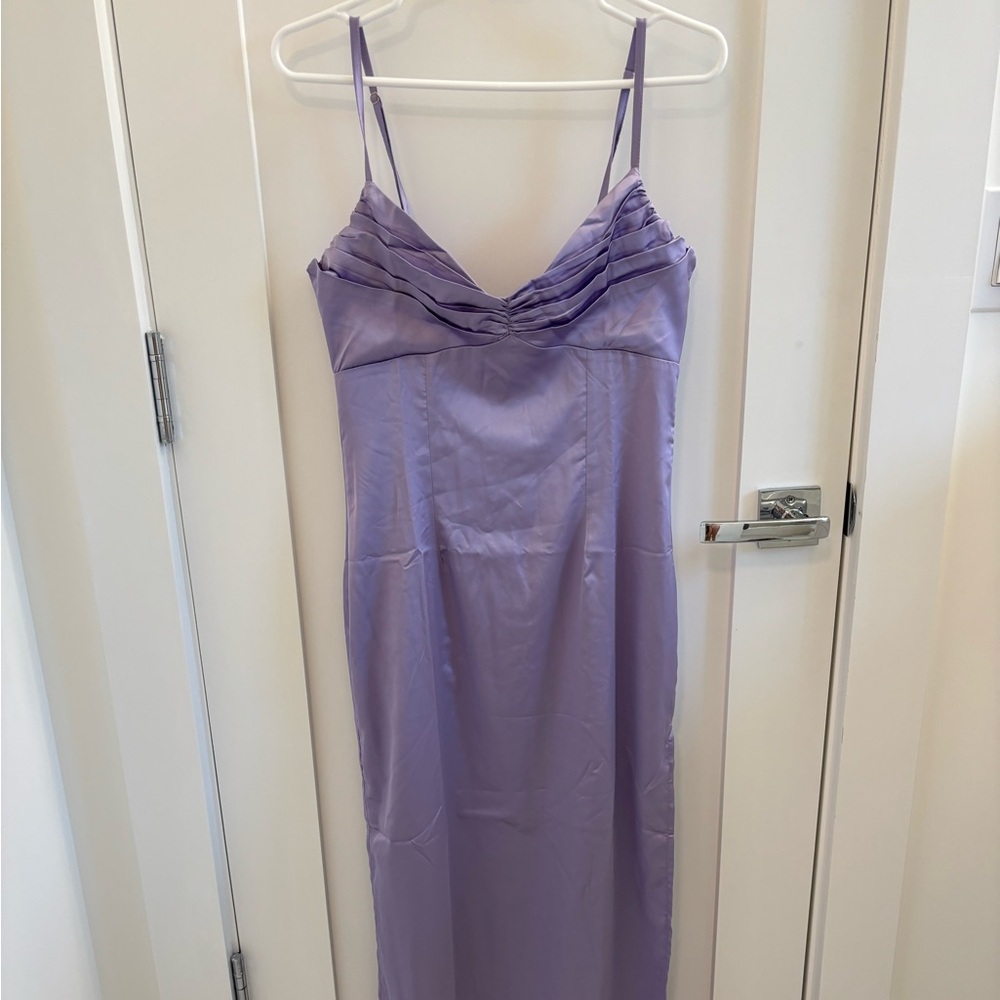 BEGINNING BOUTIQUE NWT lavender honey maxi dress size 4